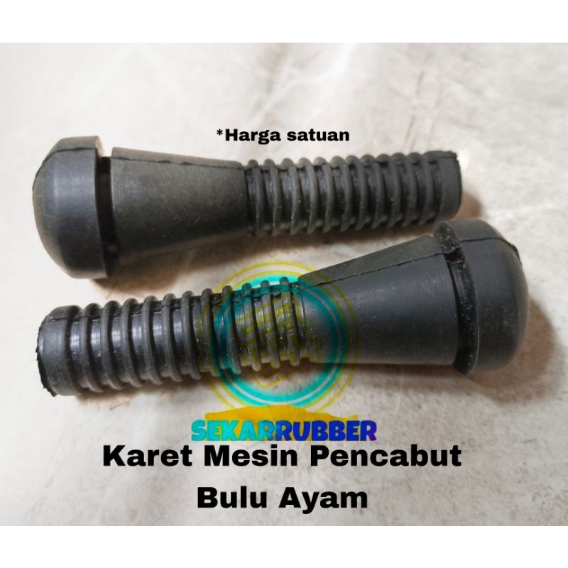 Karet Mesin Pencabut Bulu Ayam Unggas Karet Plucker