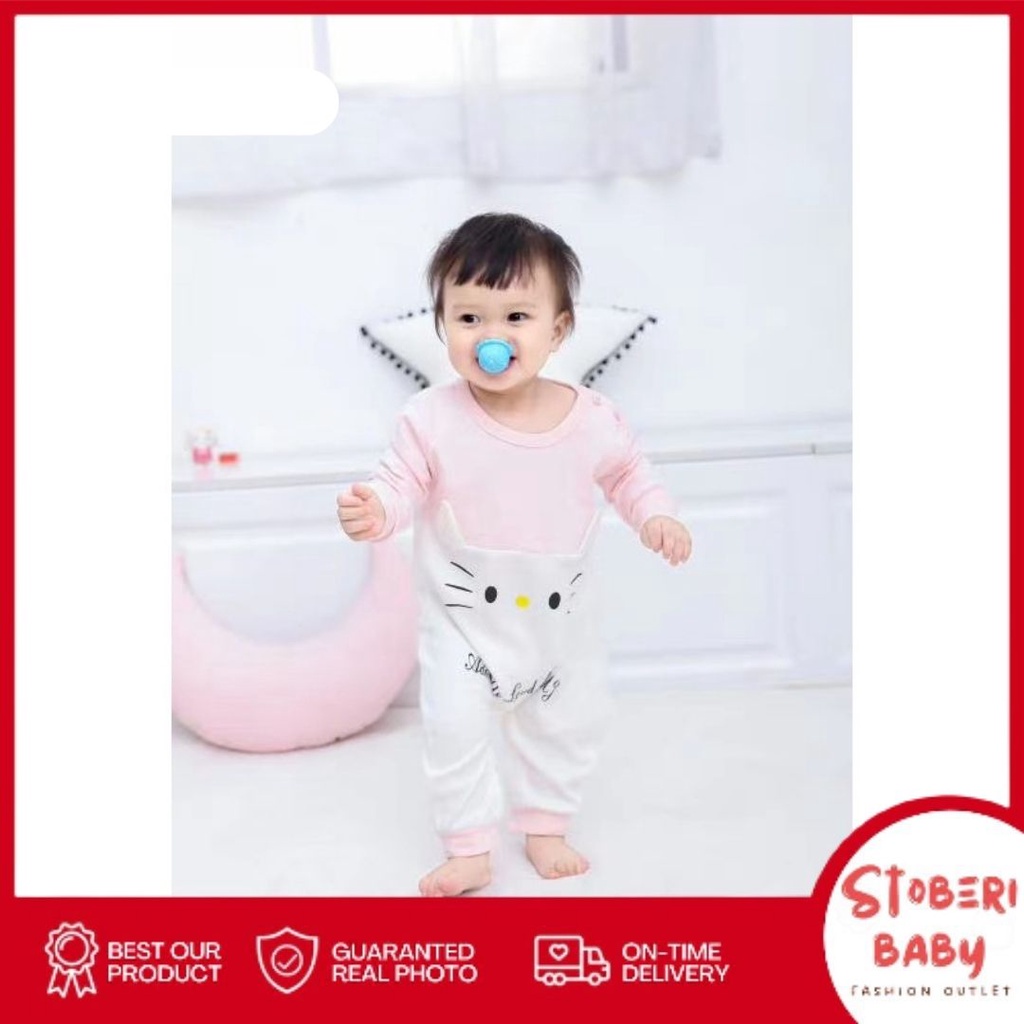 stoberi baby - JUMPER BAYI PANJANG IMPORT 0-6 bulan / romper bayi baju bayi jumper lucu bayi 100% import A1