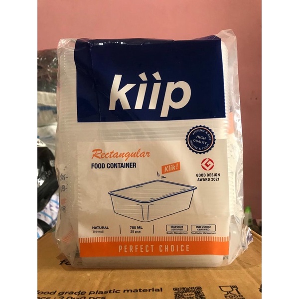 Thinwall/Kotak Makan 750 ML KIIP