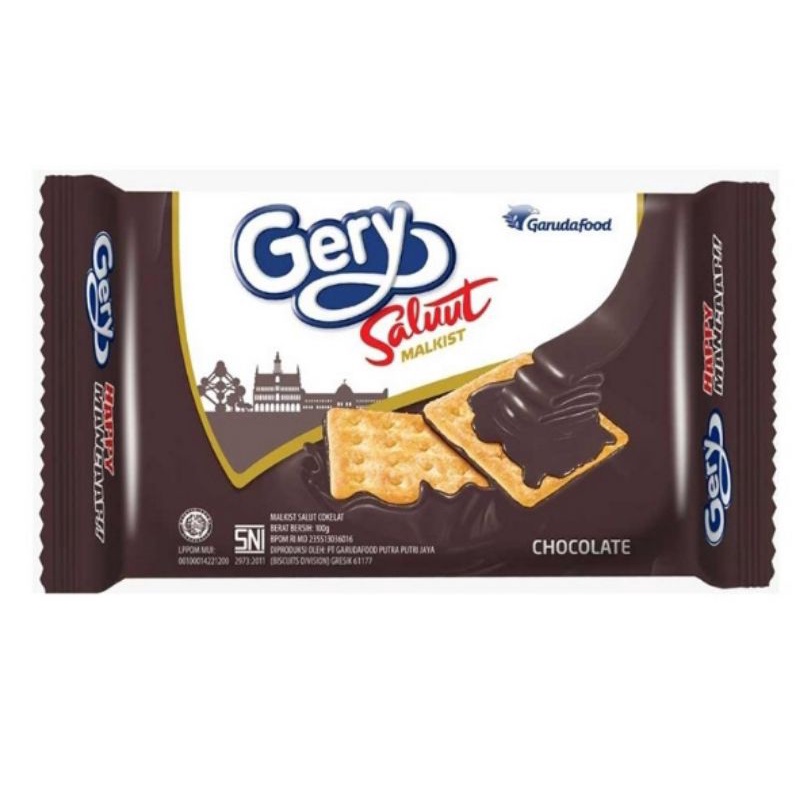 

Gery Malkist Saluut Chocolate 100g