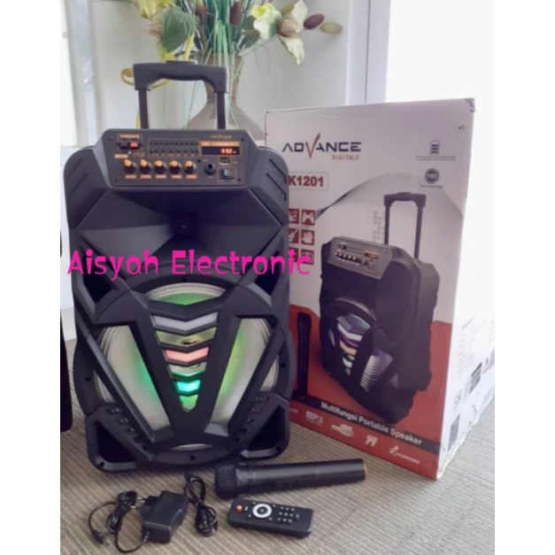 SPEAKER PORTABEL ADVANCE K1201 12 INCH