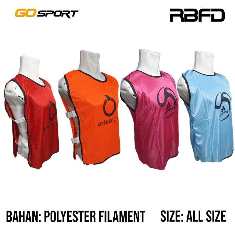 RBFD Rompi Futsal Rompi Bola Baju Training Murah 1kg 10 pcs