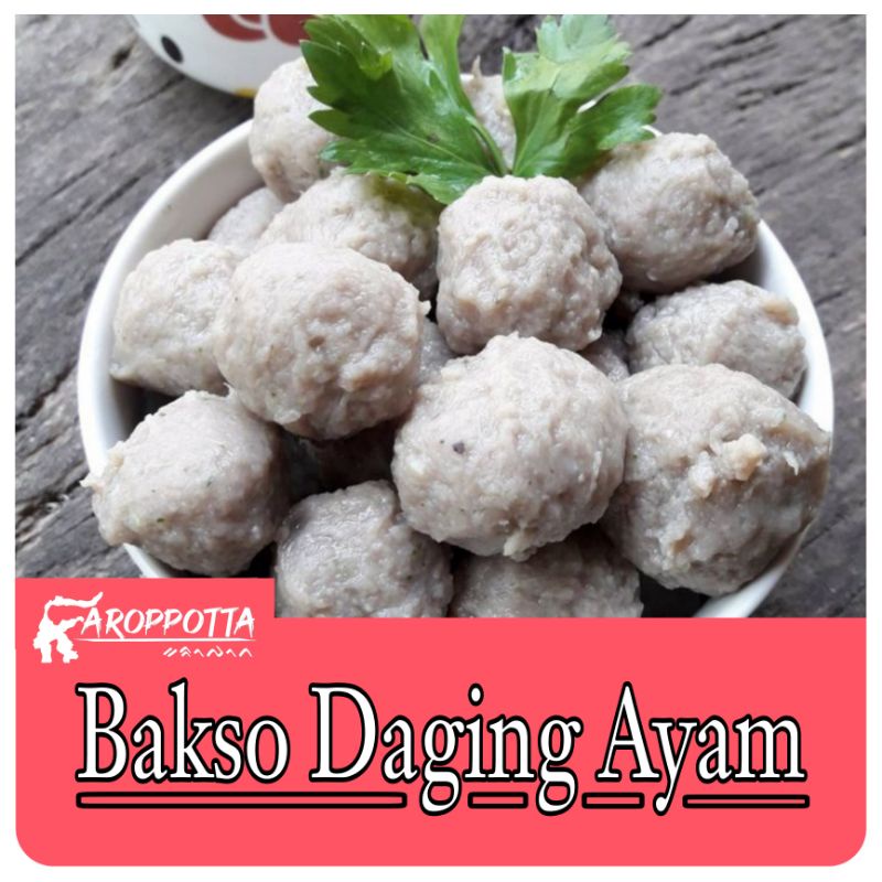 Bakso &amp; Tahu Daging Ayam Super Frozen karoppotta