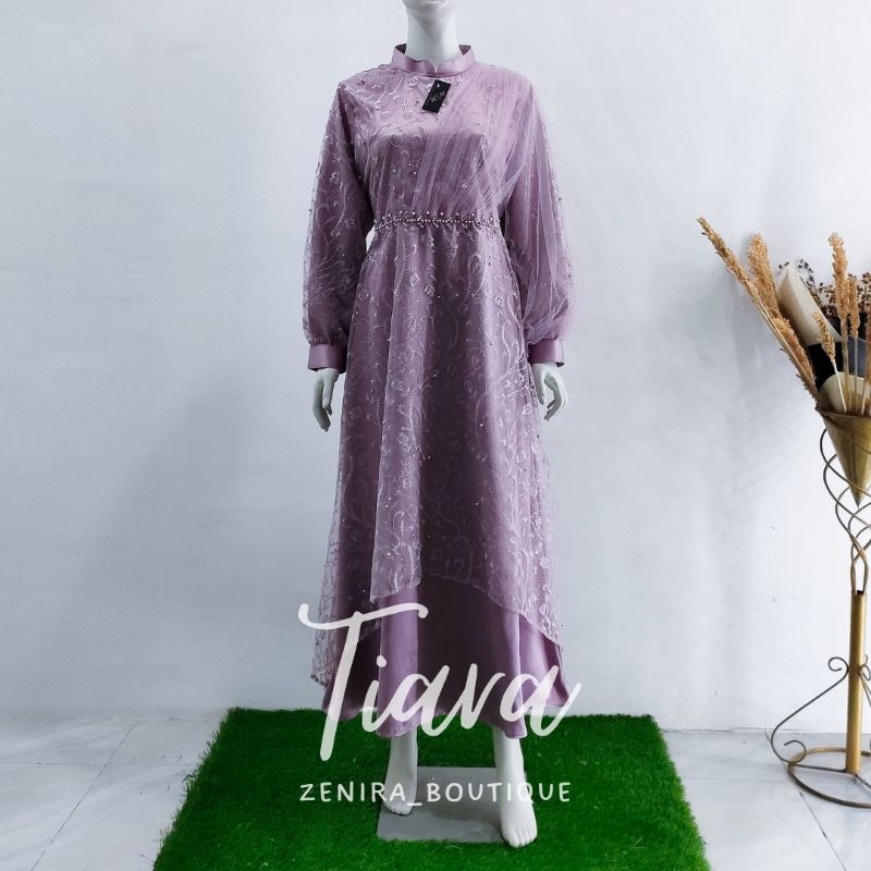 TIARA baju pesta kondangan / couple / bridesmaids / wisuda / bumil / ukuran kecil jumbo