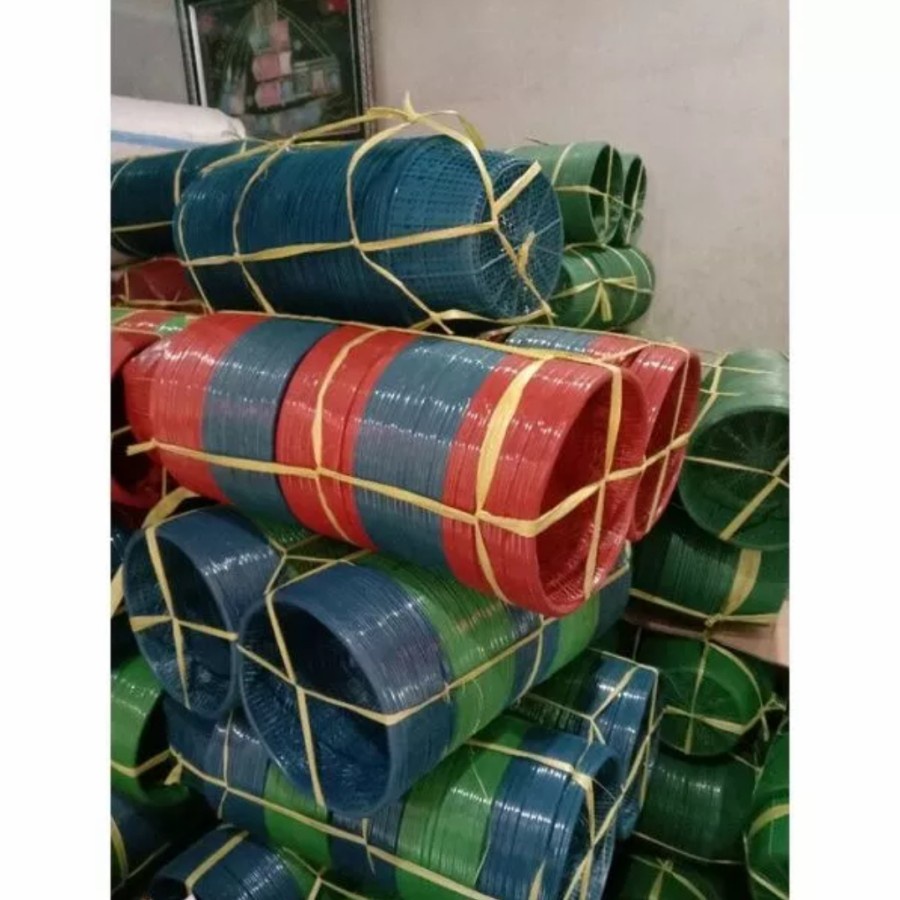 GROSIIIR MURAH 200 PCS WAKUL NASI PLASTIK/CETING HAJATAN/WADAH NASI