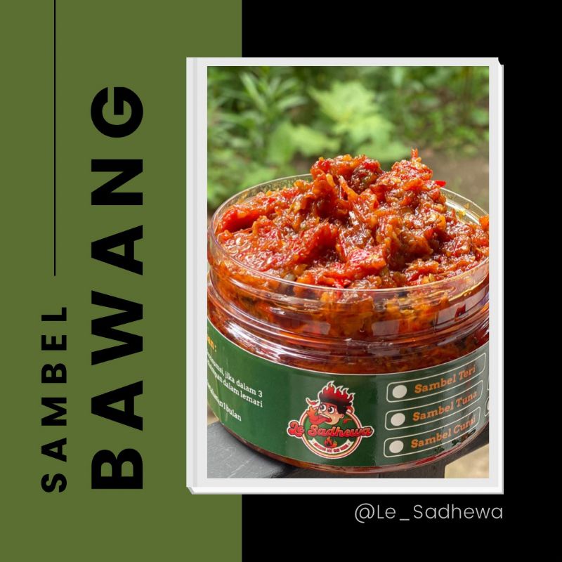 

Sambel Le Sadhewa Sambel Bawang