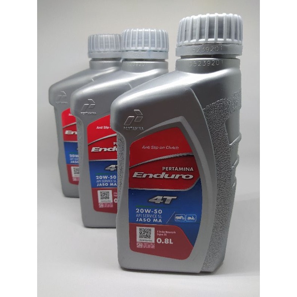 Oli Enduro 4T Motor Mesin Bebek 20W-50 800ml 0,8L