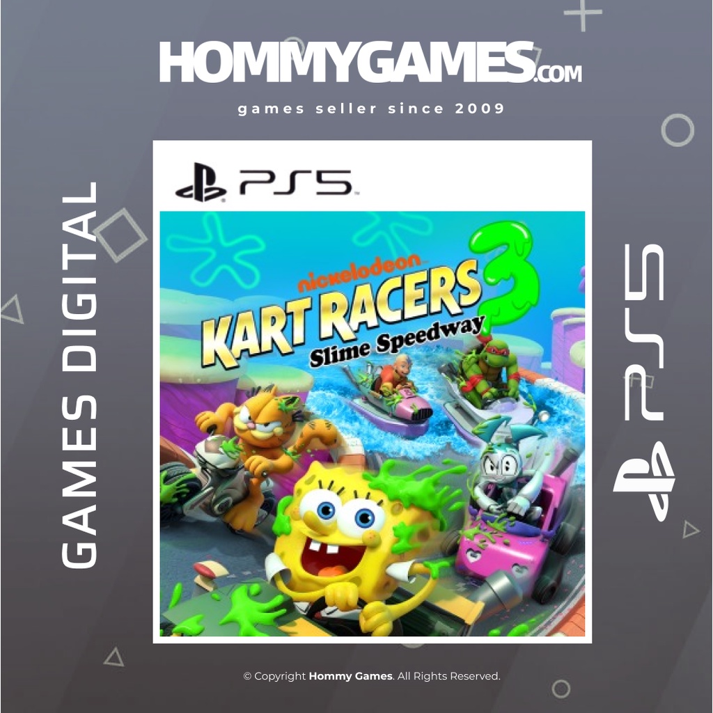 Nickelodeon Kart Racers 3: Slime Speedway PS5 &amp; PS4 Digital Games