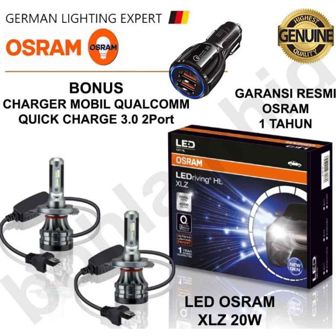 Lampu LED Mobil H7 OSRAM XLZ New Generation Bohlam Putih LED