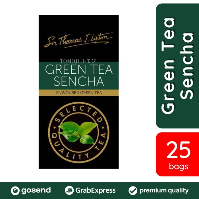 

BISA COD Teh Sir Thomas Lipton - Green Tea Sencha - 25 bags /TEH DIET/TEH PELANGSING/TEH HIJAU/TEH