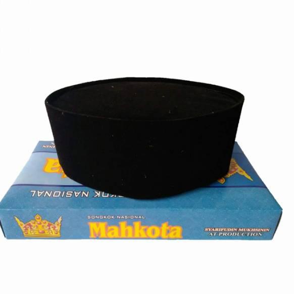 ⇧ peci hitam polos non ac songkok kopyah kopiah hitam polos €