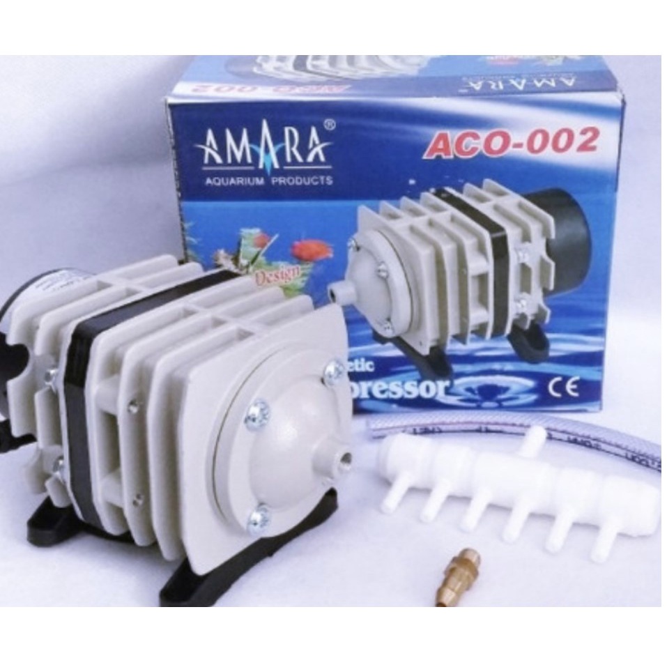 AMARA ACO 002 - Air Compressor Aerator Aerasi Kolam Aquarium