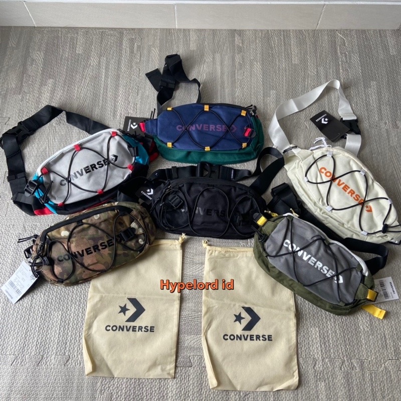 Converse waistbag Swap out / swapout with tag Free Dustbag