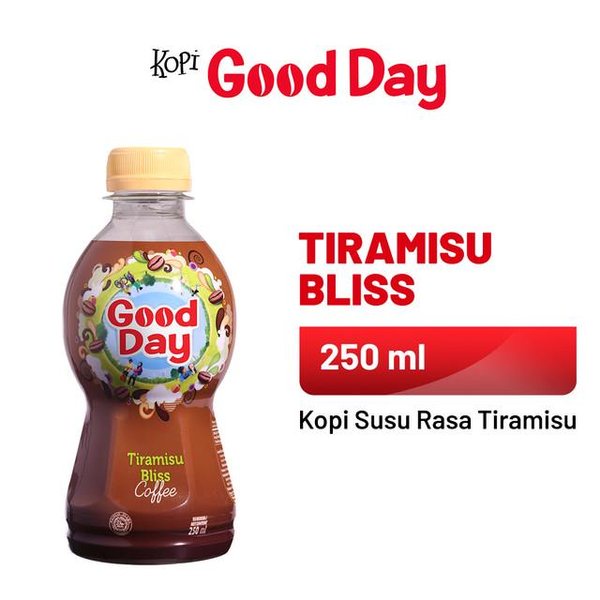 

GOOD DAY Coffee Drink Tiramisu Bliss Botol 250ml