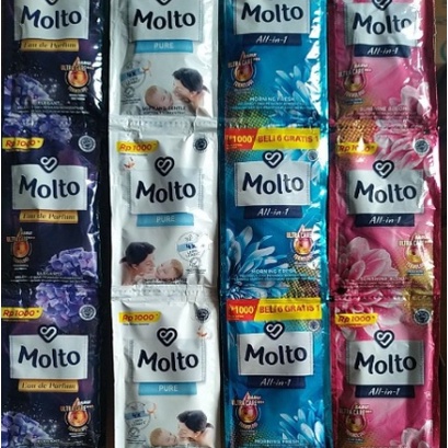 MOLTO SACHET 20ML PELEMBUT DAN PEWANGI PAKAIAN