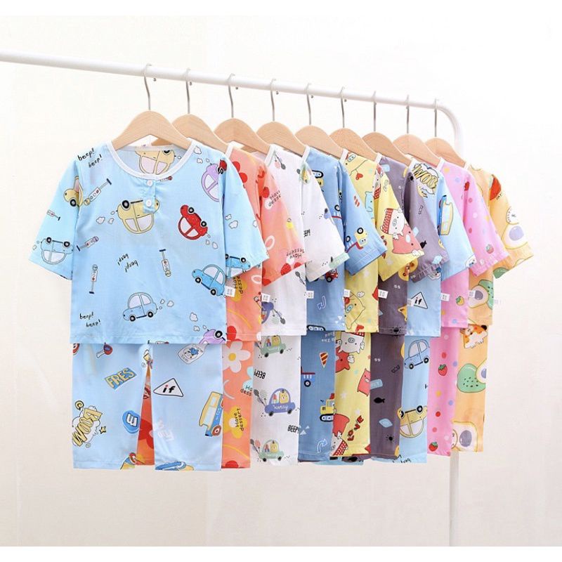 PIYAMA RAYON IMPORT ANAK