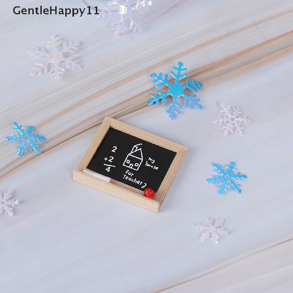 Gentlehappy 1Pc Papan Tulis Mini Model Miniatur Rumah Boneka 1: 12aksesoris Kamar Anak DIY  Id