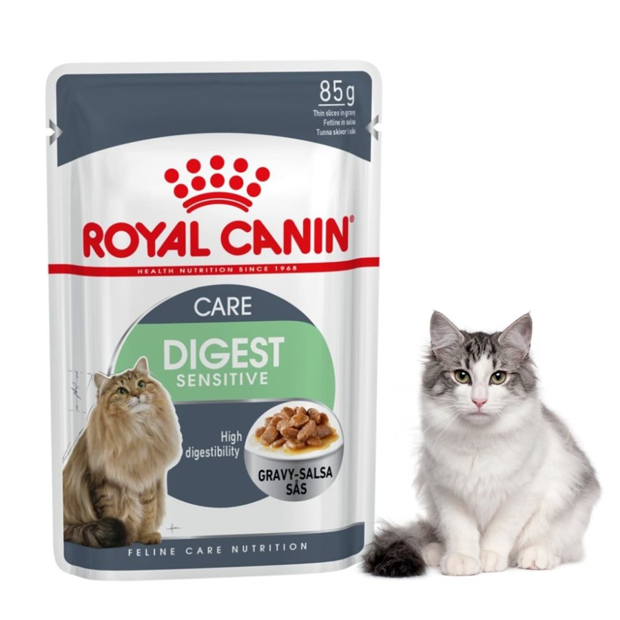Royal canin pouch 85 gr Digestive care makanan kucing 85gr
