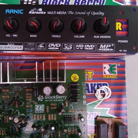 kit aktif speaker mono plus mic subwoofer