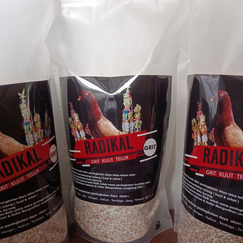 grit merpati kulit telur  dan kulit telur mix kerang giling