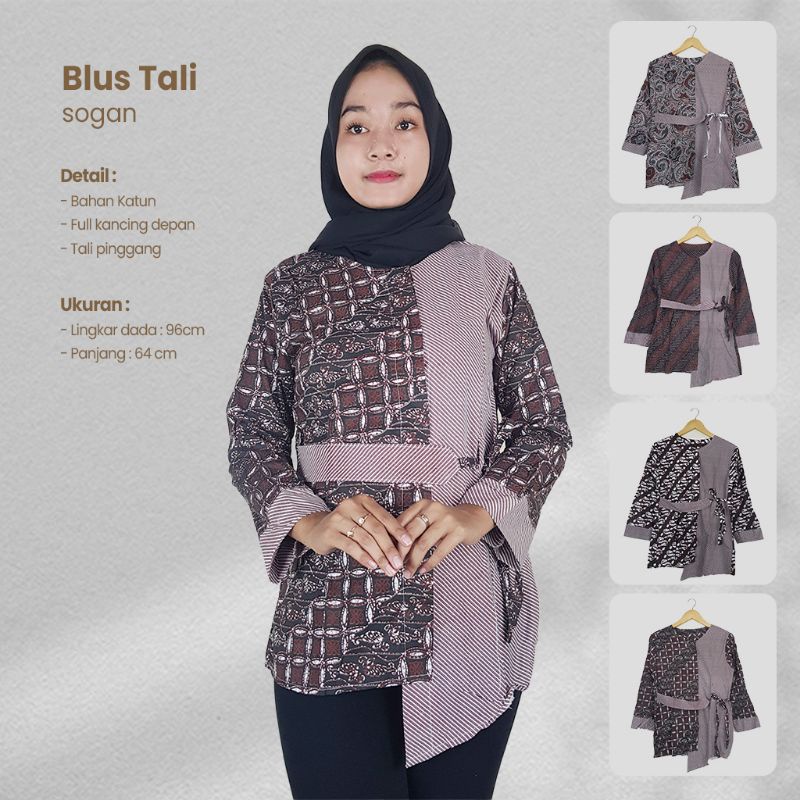 Blus Tali Sogan - Naira Batik