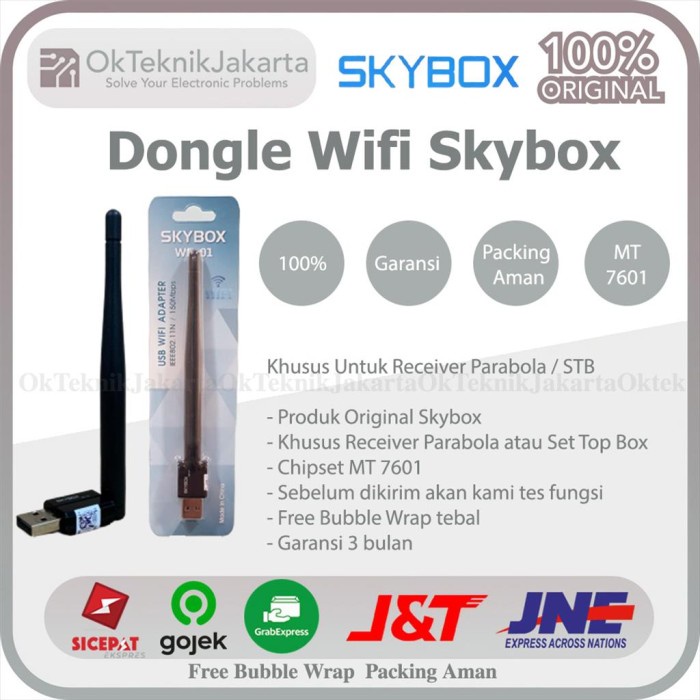 Dongle Wifi Receiver Parabola Skybox
