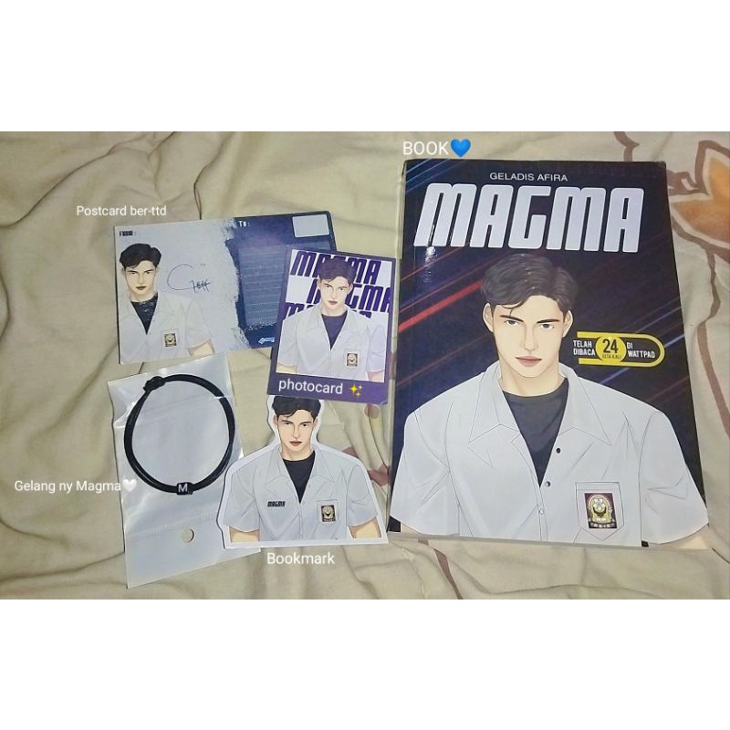 [BOOKED] Preloved Novel Magma by Geladis Afira