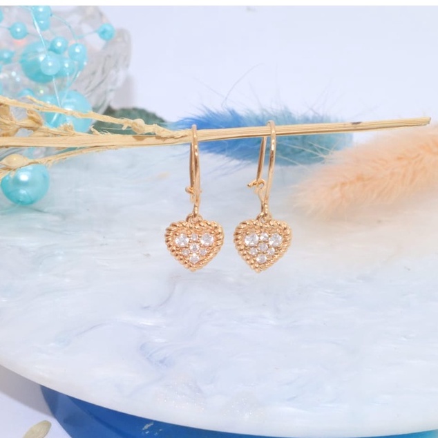 Anting Hala October Collection EA220702 Hala Gold 8K Yellow