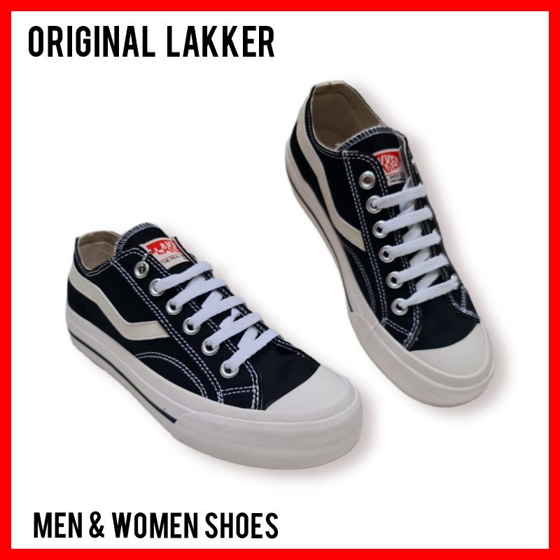 SEPATU KASUAL ORIGINAL LAKKER PRIA WANITA UNISEX SIZE 36-43 / SEPATU SEKOLAH ANAK SD SMP SMU KULIAH / SNEAKERS ORIGINAL LAKKER COWOK CEWEK PROMO