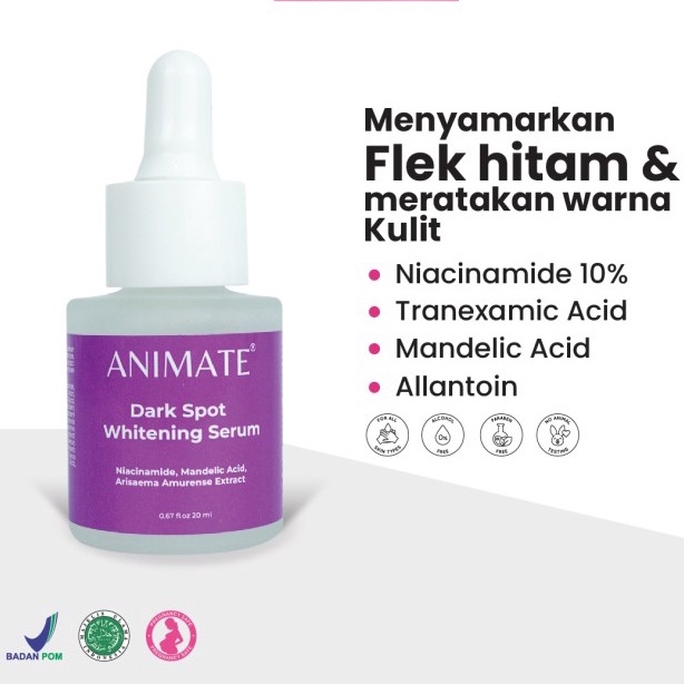 ANIMATE Dark Spot + Whitening Serum 20ml