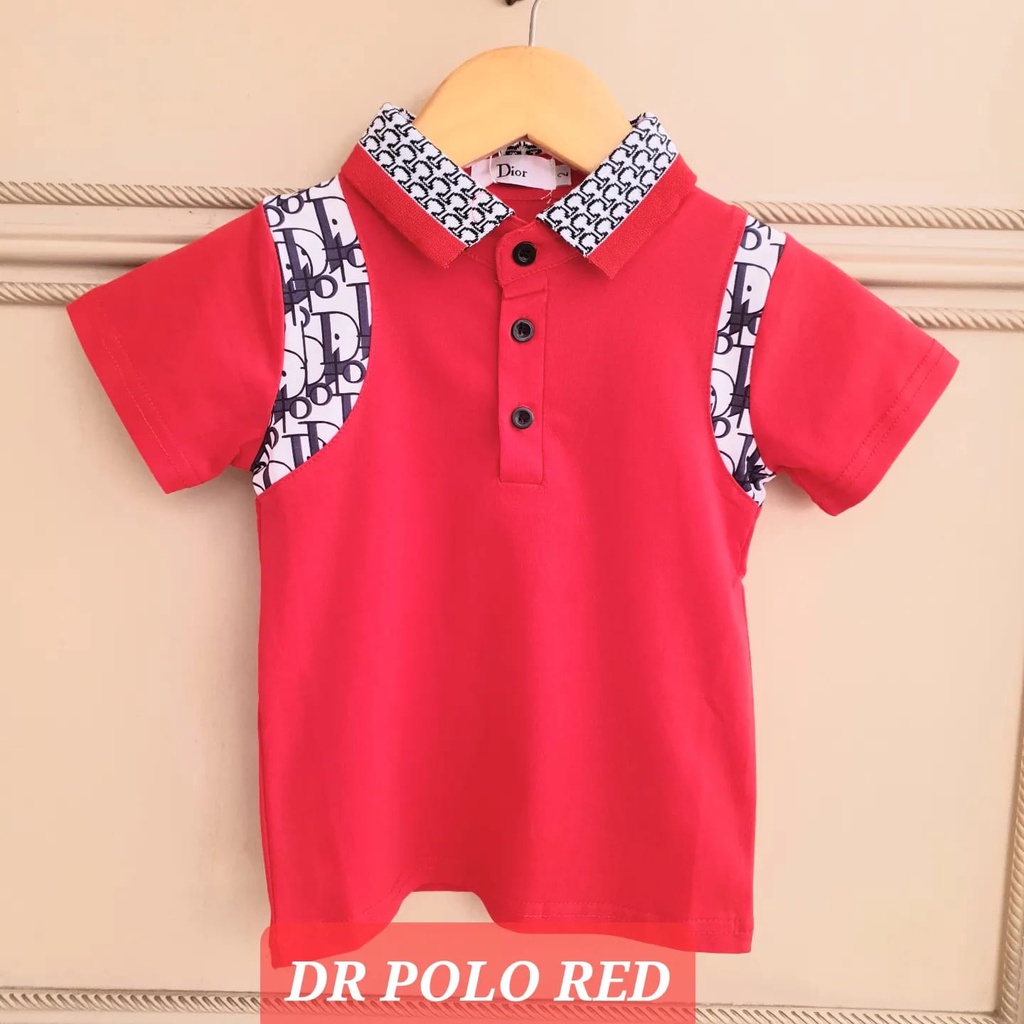 MILANBERRY DR POLO TOP KAOS KERAH ANAK COWOK IMPORT FASHION BAJU ATASAN ANAK LAKI