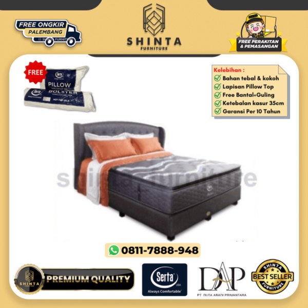 Unik limited stock Matras Springbet Serta Alpine/ Kasur Serta New Alpine C Berkualitas