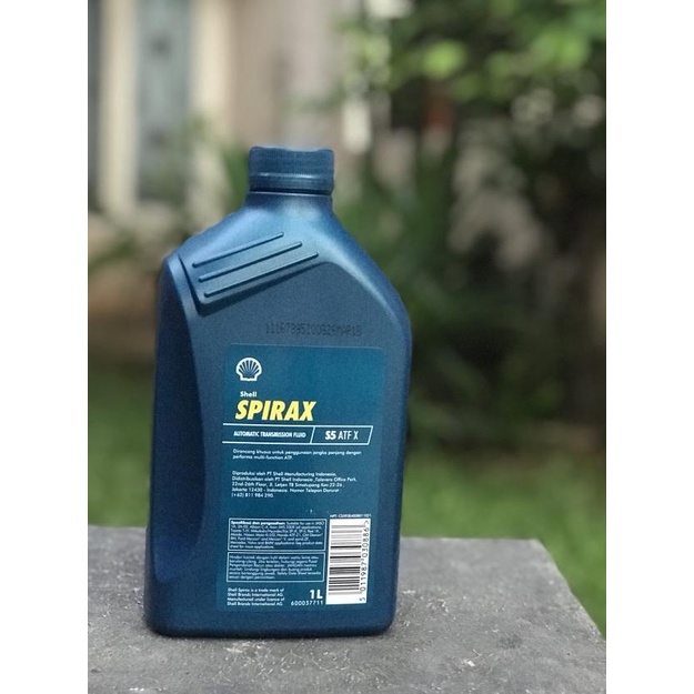 NEW OLI MATIC SHELL SPIRAX S5 ATF X / ATF MULTI VEHICLE GALON 1 LITER