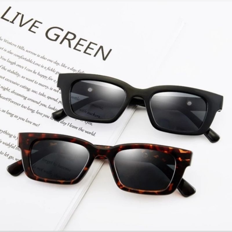 (Grosir_Solo) Kacamata hitam anti UV sunglasse kacamata gaya korean fashion