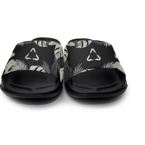 Sun Casual - Sandal Pria - Monstera Black / White - 39