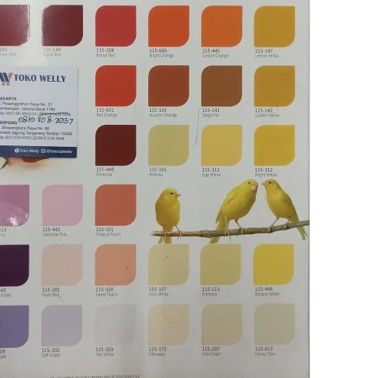 FTALIT GLOSS / CAT KAYU BESI HITAM & PUTIH 1 KG