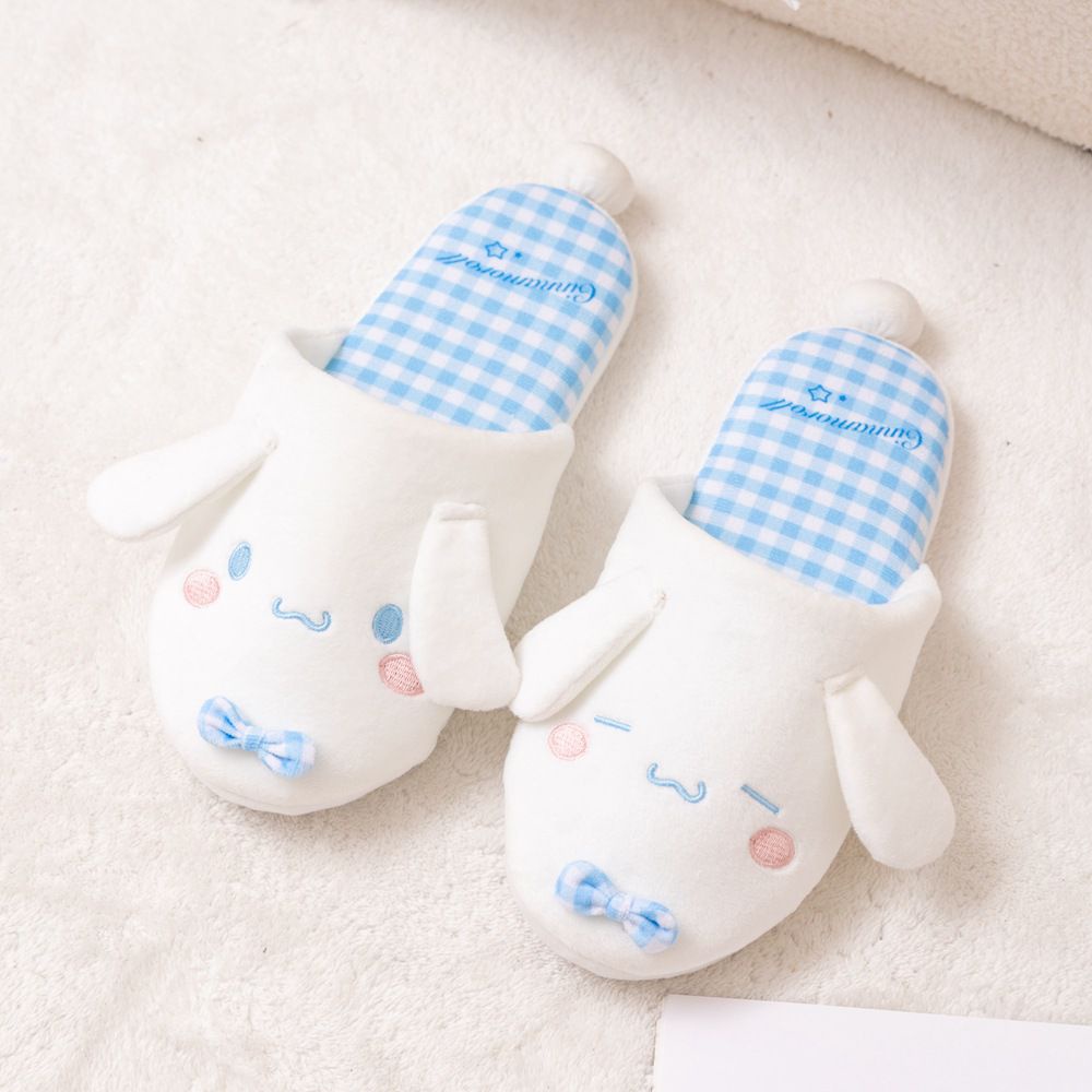 SANDAL RUMAH CINNAMOROLL MELODY BADTZMARU KUROMI HELLO KITTY POMPOMPURIN POCHACCO DOG SEPATU KAMAR RUANGAN