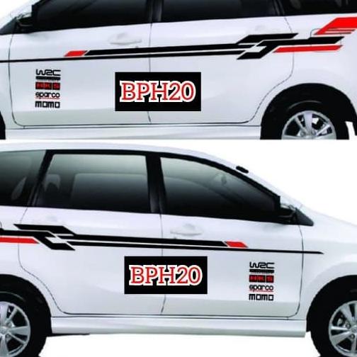 STICKER CUTTING MOBIL AVANZA STRIPING MOBIL AVANZA