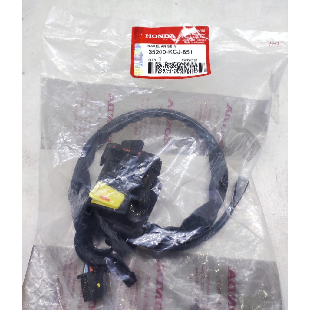 HOLDER SAKALAR RETING KIRI SEIN HONDA TIGER  ORI AHM 35200-KCJ-651 ORI AHM