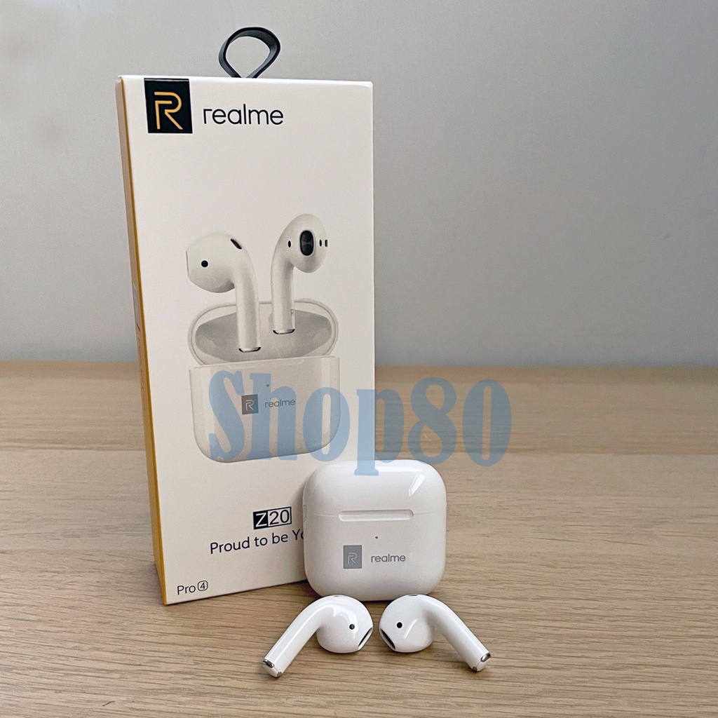 Realme Z20 Pro 4 TWS Bluetooth Wireless Earphone Headset Earbuds Headphone