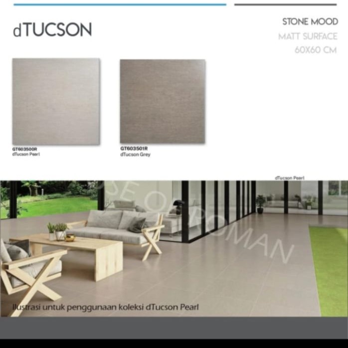 Roman Granit dTucon Grey 60x60 GRADE A