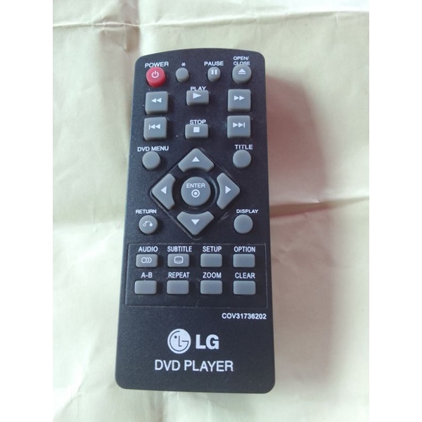 remote DVD LG