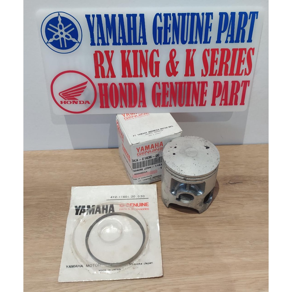 PISTON SEHER RING RX KING 29N 3KA-E1636-00 4Y2-11601-20 OS 50 ORIGINAL