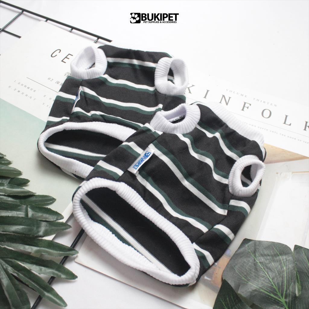 baju kucing anjing kelinci monyet lucu murah aksesoris hewan - BUKI TANK TRICO BLACK SERIES