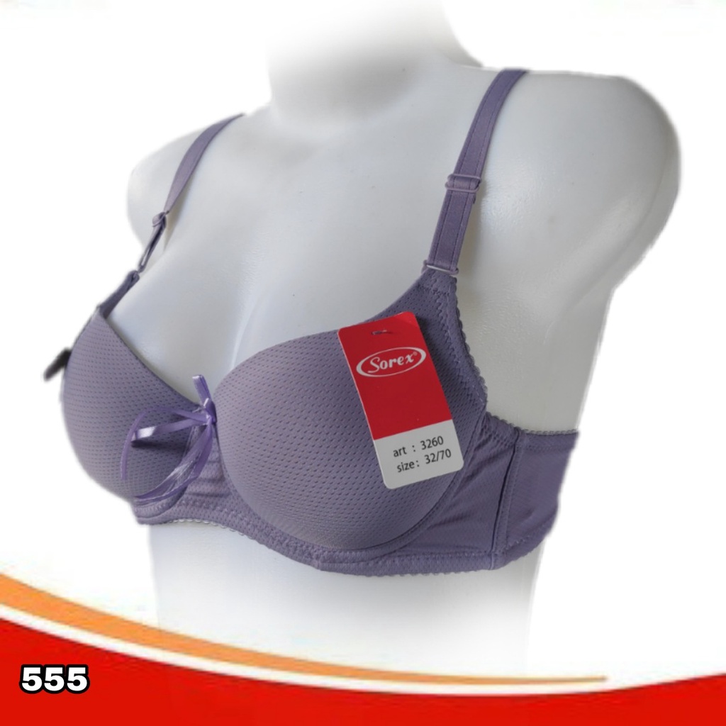 J555 Bra/Bh Wanita Sorex Premium Berkualitas Trendy dan Cantik