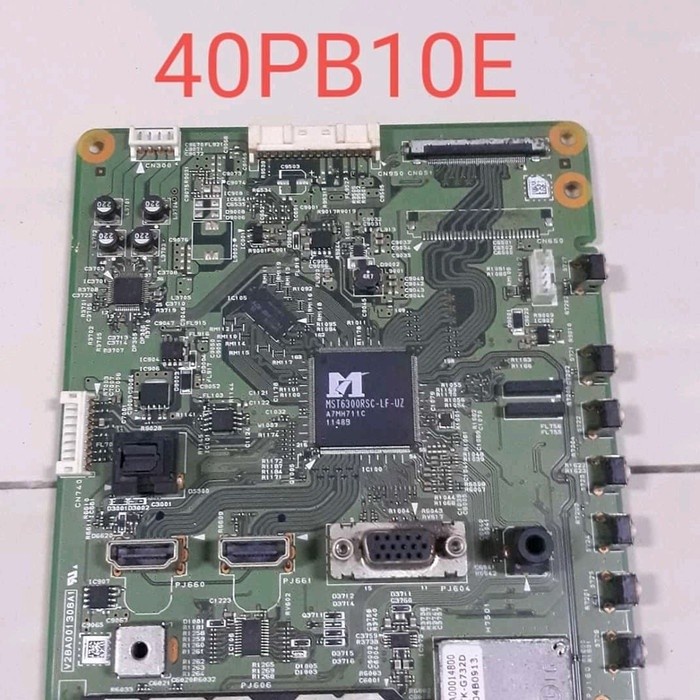 Mb - Mainboard - Motherboard - Mesin Tv Toshiba 40PB10E - 40PB20E