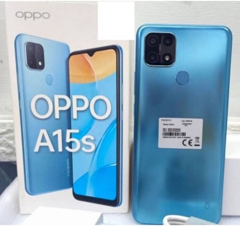 OPPO A15s ORI RAM 6/128GB &amp; 4/128GB BARU FULSET SEGEL GARANSI 1TAHUN