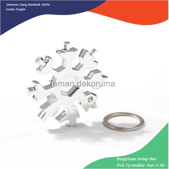 TD - PR2 Lehuo Kunci Pas Portable 18in1 Sepeda Multitool Hex Wrench - SS181