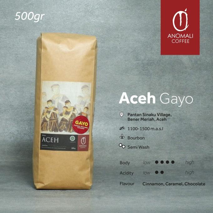 

TERLARIS Anomali Coffee Biji Kopi Aceh Gayo 500gr /KOPI RUBE/KOPI KAPAL API/KOPI SLB/KOPI BUBUK/KOPI GOOD DAY