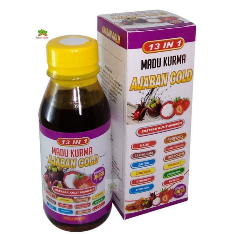 Madu Kurma AJABAN GOLD 13 in 1 - Nutrisi Anak Lengkap